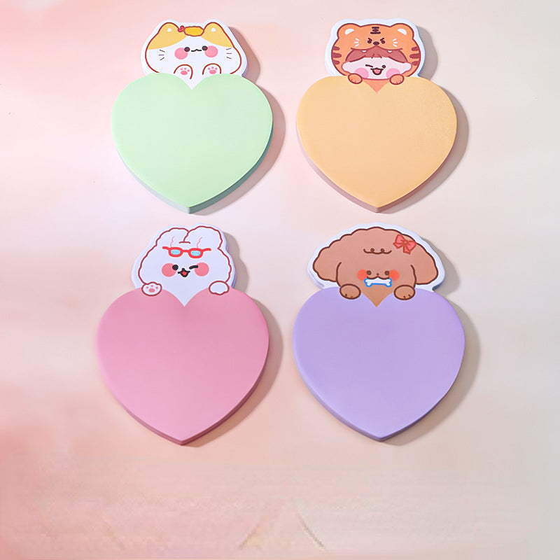 Wholesale Paper Cartoons, Love Cute Pets, Convenience Stickers, N Times, Message Notes, Notes, and Notebooks Can Be Pasted